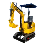 Cloddiwr Mini 1 Ton Kubota Engine